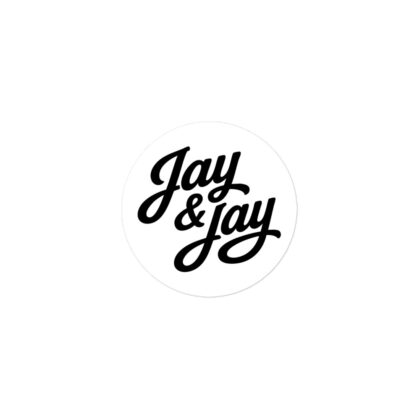 Jay and Jay logo sticker