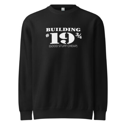 boston building 19 crewneck sweatshirt front